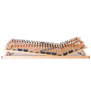 Lattenrost POLDI Federholzrahmen verstellbar 140 (2x70) x 210 cm