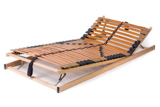 Lattenrost POLDI Federholzrahmen verstellbar 140 (2x70) x 220 cm