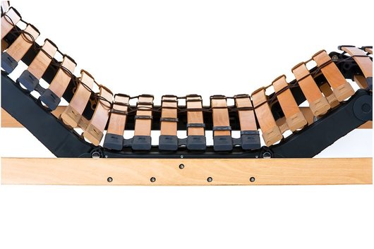 Lattenrost POLDI Federholzrahmen motorisiert 80 x 200 cm (Funk)