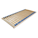 Kinderlattenrost starr 140 x 70 zusammengebaut blau