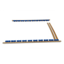 Kinderlattenrost starr 140 x 70 demontiert blau