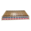 Kinderlattenrost starr 79 x 156 cm demontiert braun