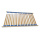 Kinderlattenrost starr 79 x 156 cm demontiert braun